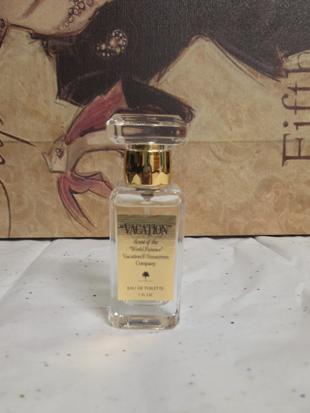 Vacation Eau de Toilette 1 oz — Gold Accent Glass Bottle
